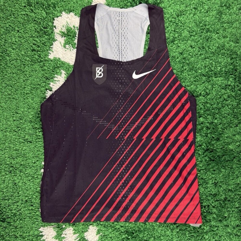 Nike Men Black and Red Athletic Tank Top